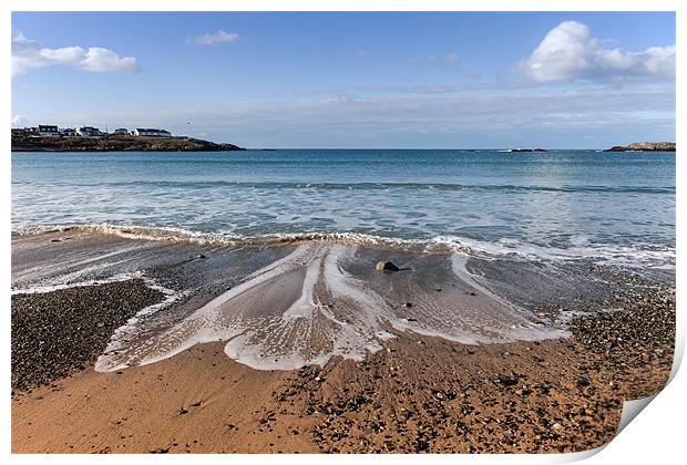 Trearddur Bay Print by Gail Johnson