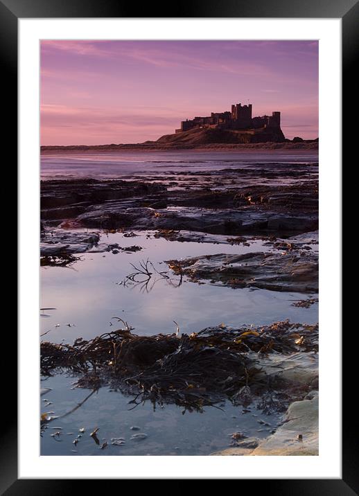 Bamburgh Castle Framed Mounted Print by Brian Dingle