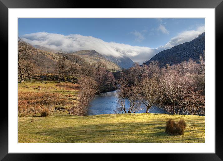 Snowdonia Framed Mounted Print by Gail Johnson