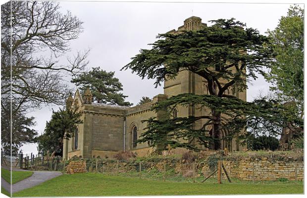 Old Wolverton Church Canvas Print by Bill Simpson