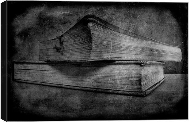 Old Books Canvas Print by Sarah Couzens