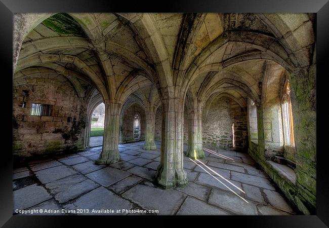 Chapter House Framed Print by Adrian Evans