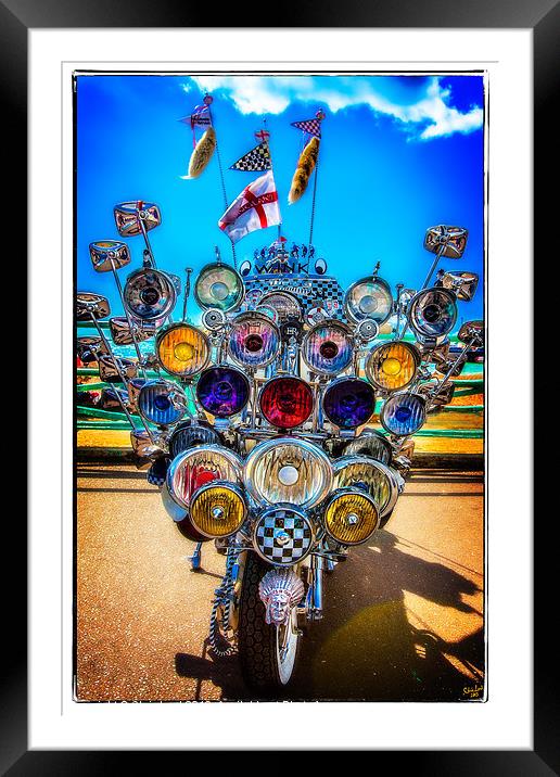 Upscale Mod Transport Framed Mounted Print by Chris Lord
