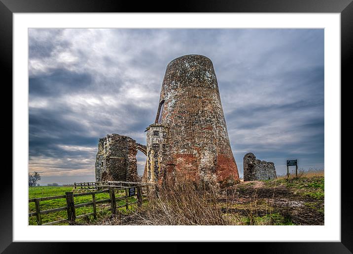 St Benets Abbey Framed Mounted Print by Stephen Mole