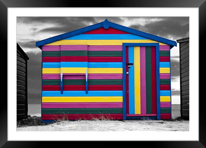 Candy hut. Framed Mounted Print by mary stevenson