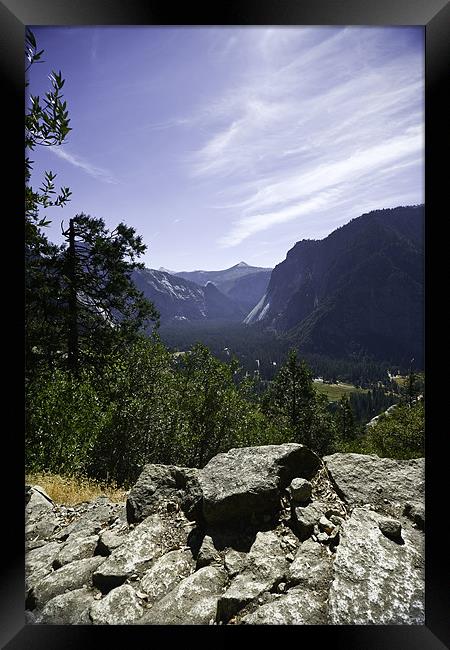 Yosemite Valley Framed Print by Kieran Brimson