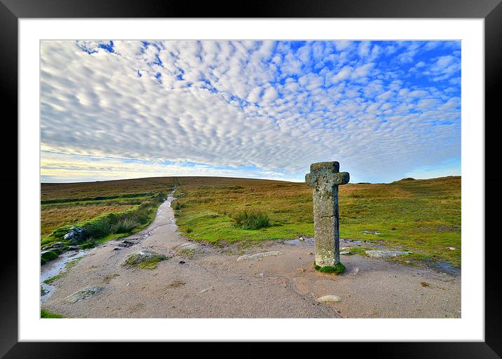 Dartmoor: Nuns Cross Framed Mounted Print by Rob Parsons