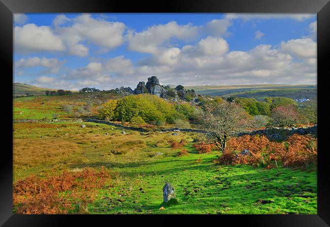 Dartmoor: Vixen Tor Framed Print by Rob Parsons