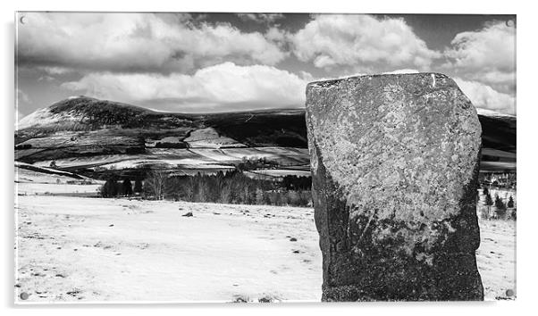 Pictish Winter Acrylic by Douglas McMann