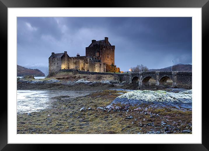 Castle Eilean Donan, Scotland Framed Mounted Print by Matthew Train