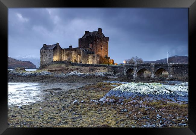 Castle Eilean Donan, Scotland Framed Print by Matthew Train