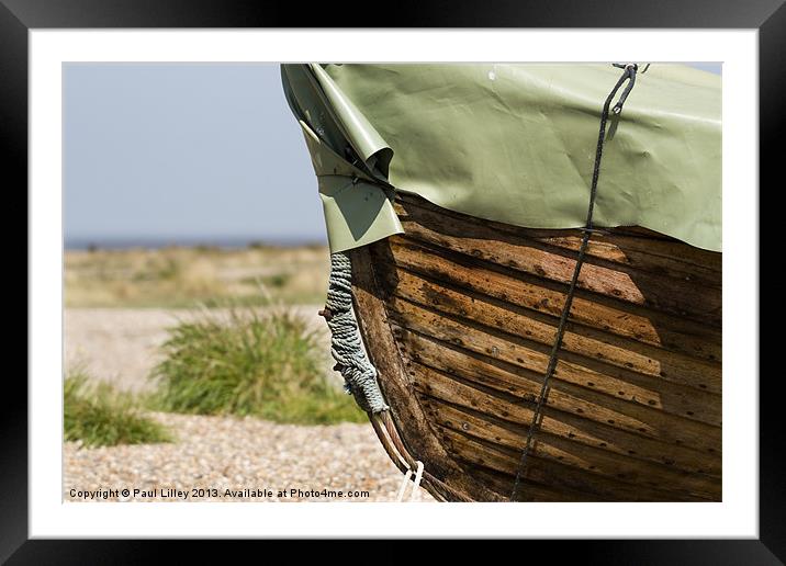 Skiff Framed Mounted Print by Digitalshot Photography