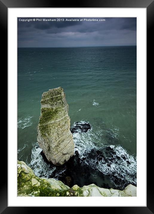 Pointy Pinnacle Framed Mounted Print by Phil Wareham