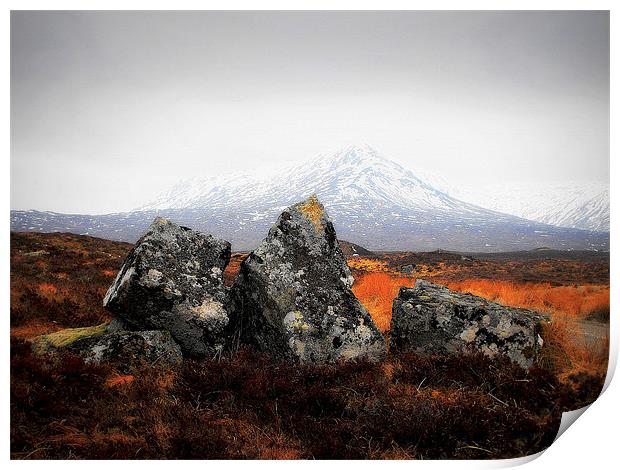 the highland rocks! Print by dale rys (LP)