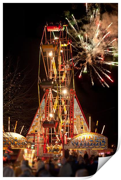 Hungerford Victorian Extravaganza Print by Mark Llewellyn