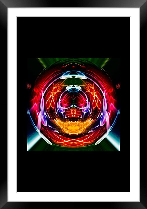 Crystal Ball 2 Framed Mounted Print by Steve Purnell
