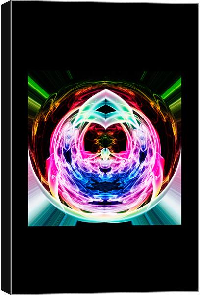 Crystal Ball 3 Canvas Print by Steve Purnell