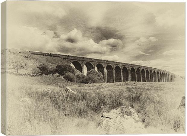 Ribblehead Viaduct Canvas Print by Debra Kelday