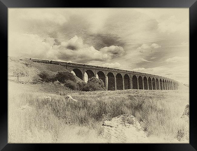 Ribblehead Viaduct Framed Print by Debra Kelday