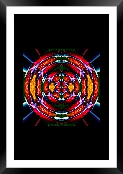 DNA Crystal Ball Framed Mounted Print by Steve Purnell