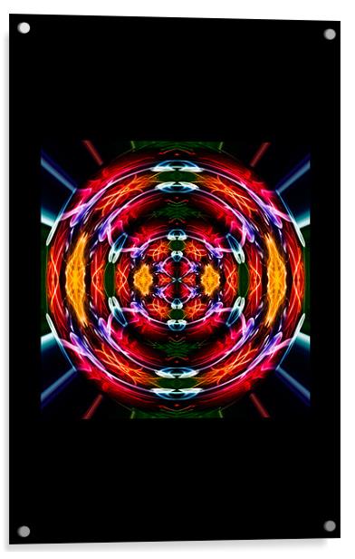 DNA Crystal Ball Acrylic by Steve Purnell