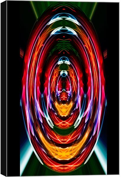 Into the Vortex Canvas Print by Steve Purnell