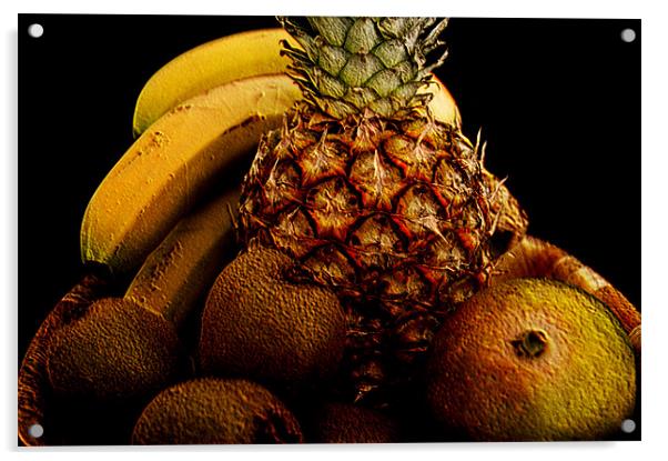 Tropical Fruit Acrylic by Steve Purnell