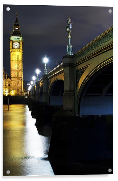 Big Ben Acrylic by Matthew Train