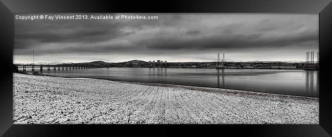 Industrial Dundee Framed Print by Fay Vincent