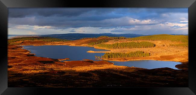 Loch nam Bonnach Framed Print by Macrae Images