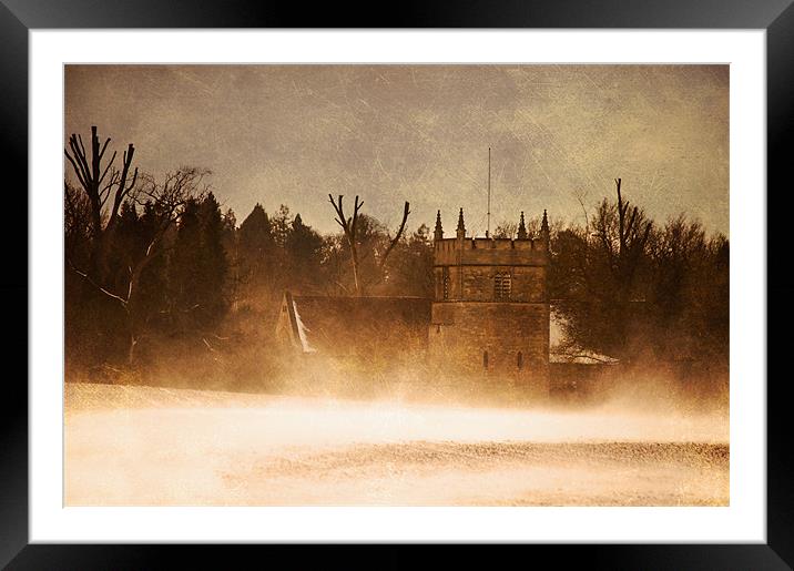 A safe place in the storm Framed Mounted Print by Dawn Cox