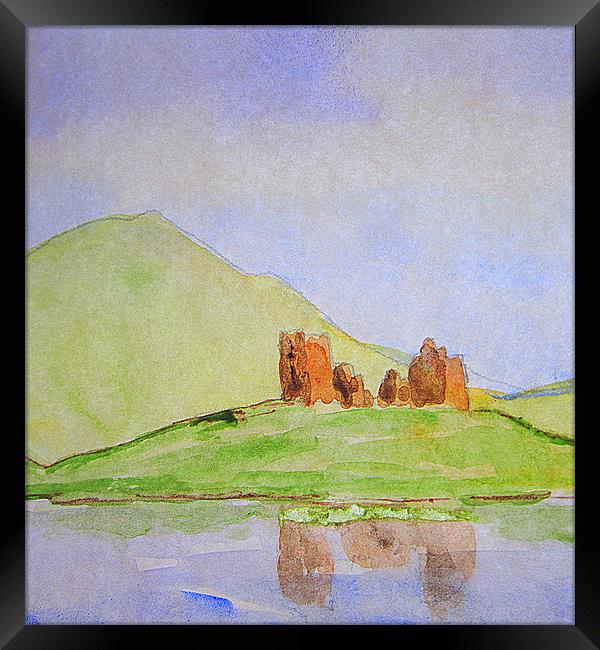 highlands Framed Print by dale rys (LP)