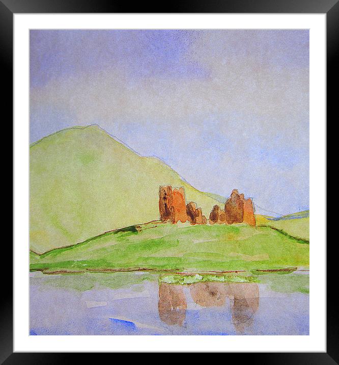 highlands 2 Framed Mounted Print by dale rys (LP)