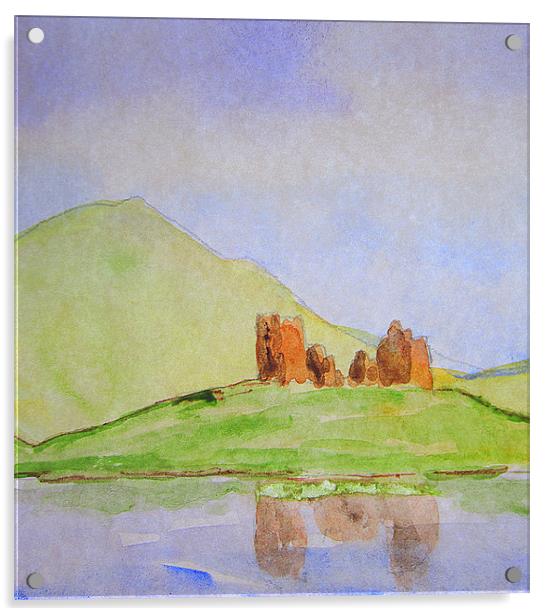 highlands 2 Acrylic by dale rys (LP)