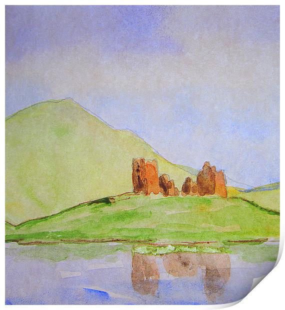 highlands 2 Print by dale rys (LP)