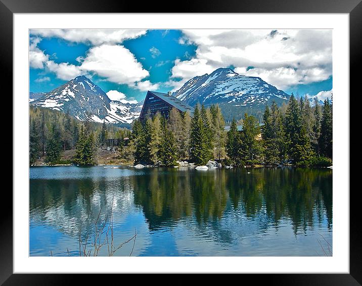 The Tatra Mountains Framed Mounted Print by Kim McDonell