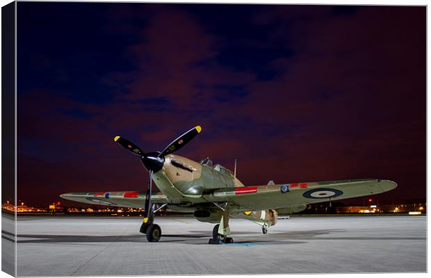 Hawker Hurricane Canvas Print by Oxon Images