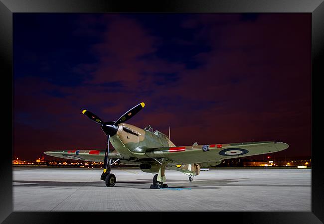 Hawker Hurricane Framed Print by Oxon Images