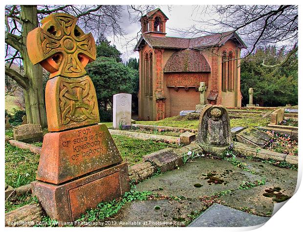 The Watts Mortuary Chapel - Compton Surrey Print by Colin Williams Photography