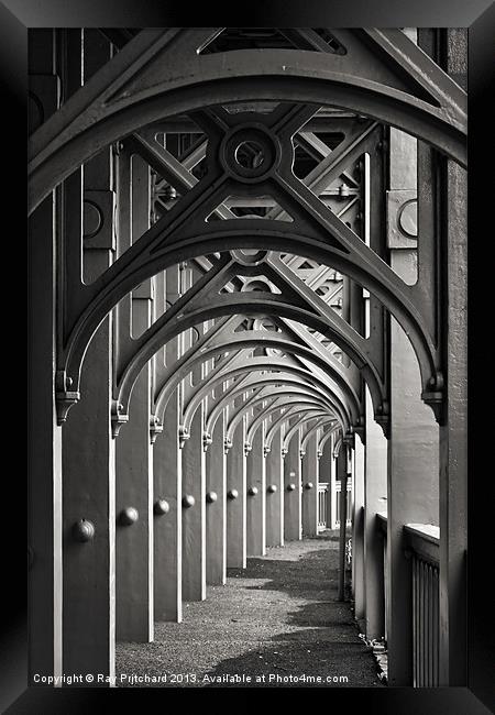 High Level Bridge Framed Print by Ray Pritchard