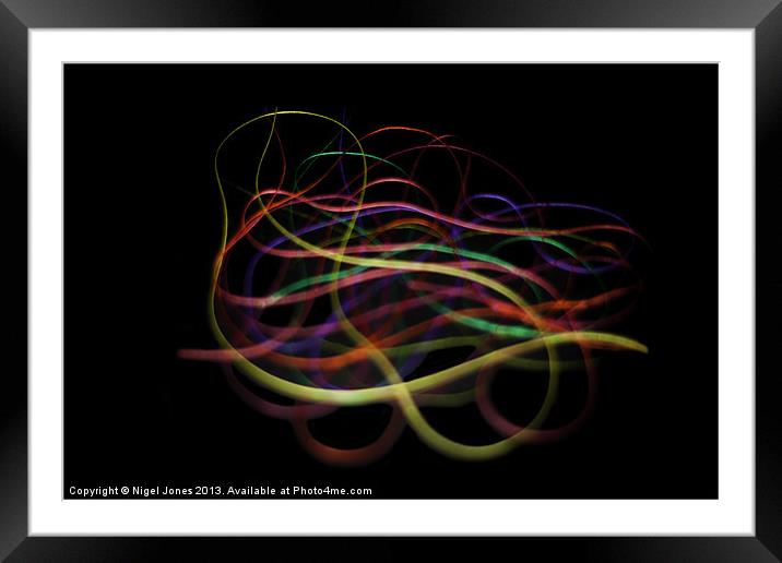 Luminosity Framed Mounted Print by Nigel Jones