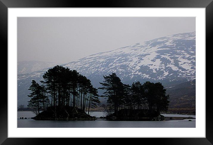 loch scene Framed Mounted Print by dale rys (LP)