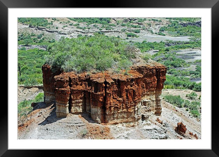 Olduvai Gorge Framed Mounted Print by Tony Murtagh