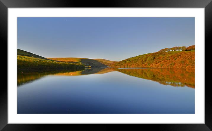 Dartmoor: Meldon Reflections Framed Mounted Print by Rob Parsons