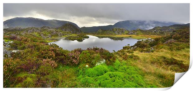 The Lake District: Innominate Tarn Print by Rob Parsons