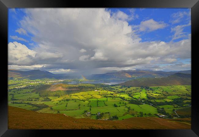 The Lake District: Storm Cloud Framed Print by Rob Parsons