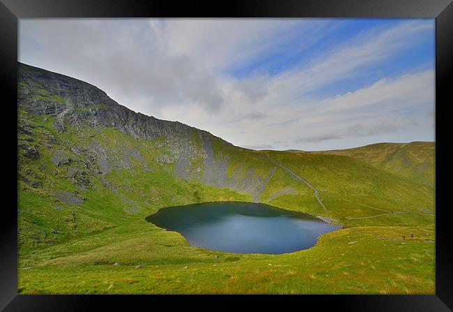 The Lake District: Scales Tarn Framed Print by Rob Parsons