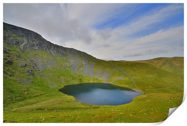 The Lake District: Scales Tarn Print by Rob Parsons