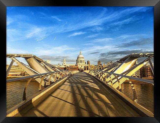 St. Pauls Cathedral Framed Print by Mark Harrop