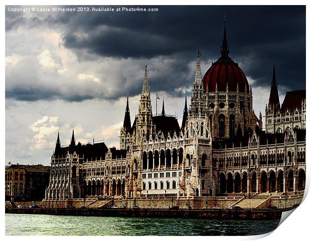 Banks of the Danube Print by Laura Witherden